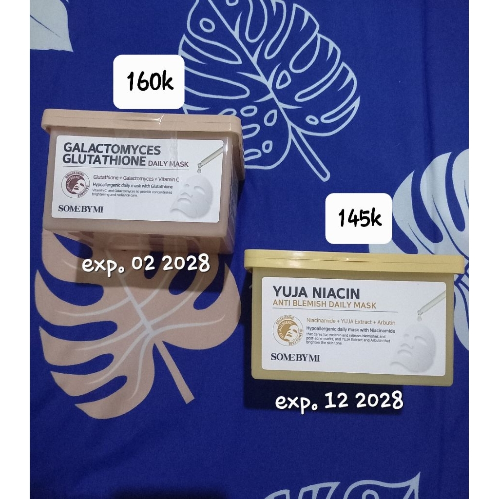 (inc adm) 2 wts skincare korea bodycare serum toner sheetmask