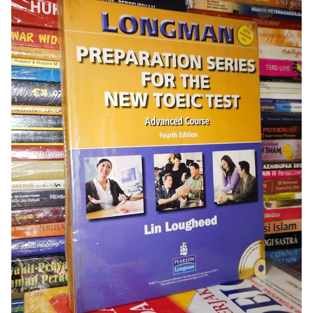 longman preparation series for the new toeic test advanced course. buku original