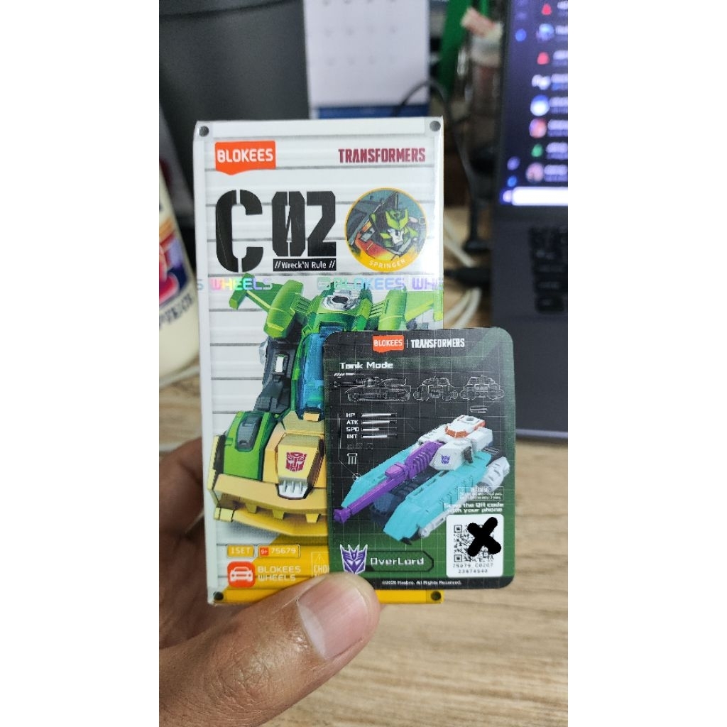 Blokees Transformers / Wheels C02 - Overlord Tank