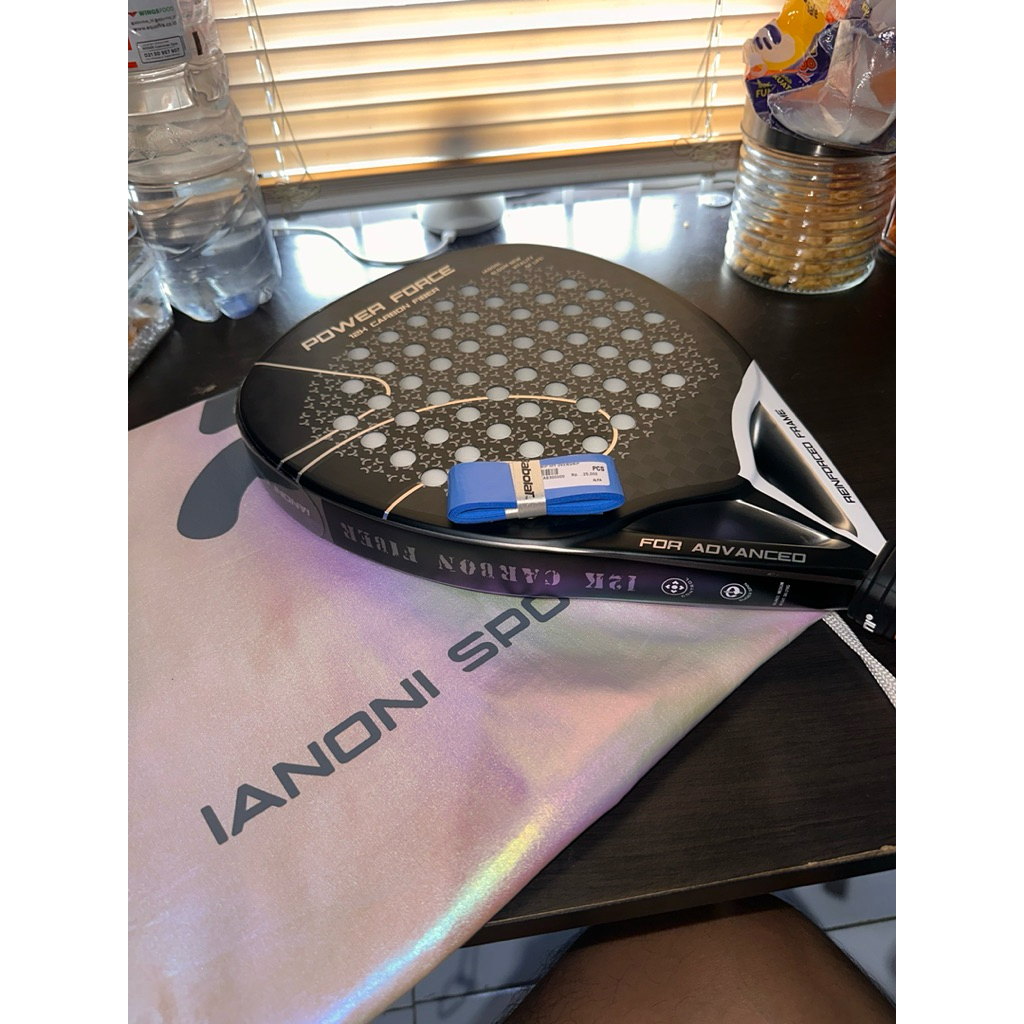 raket padel second ianoni power force free overgrip babolat