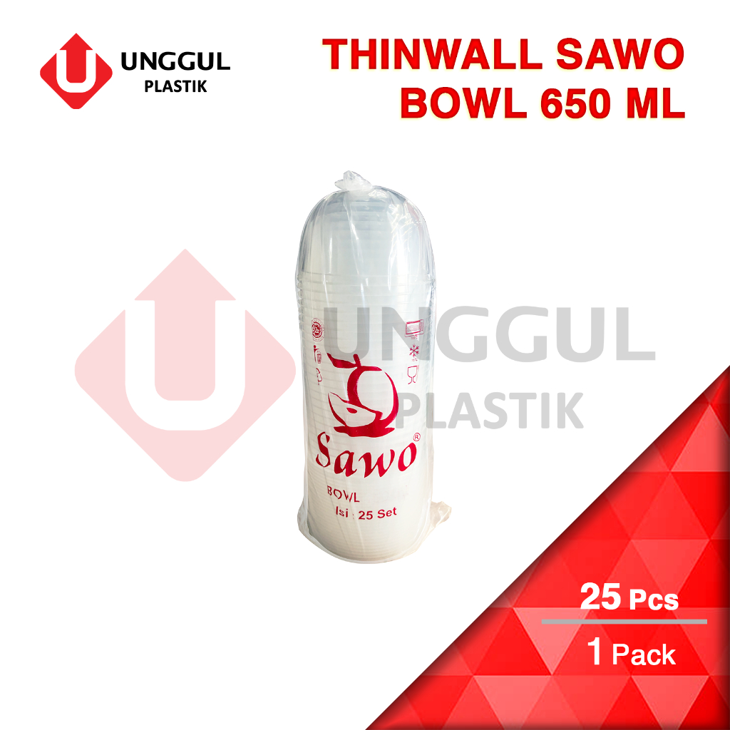 THINWALL SAWO BOWL @650 ML