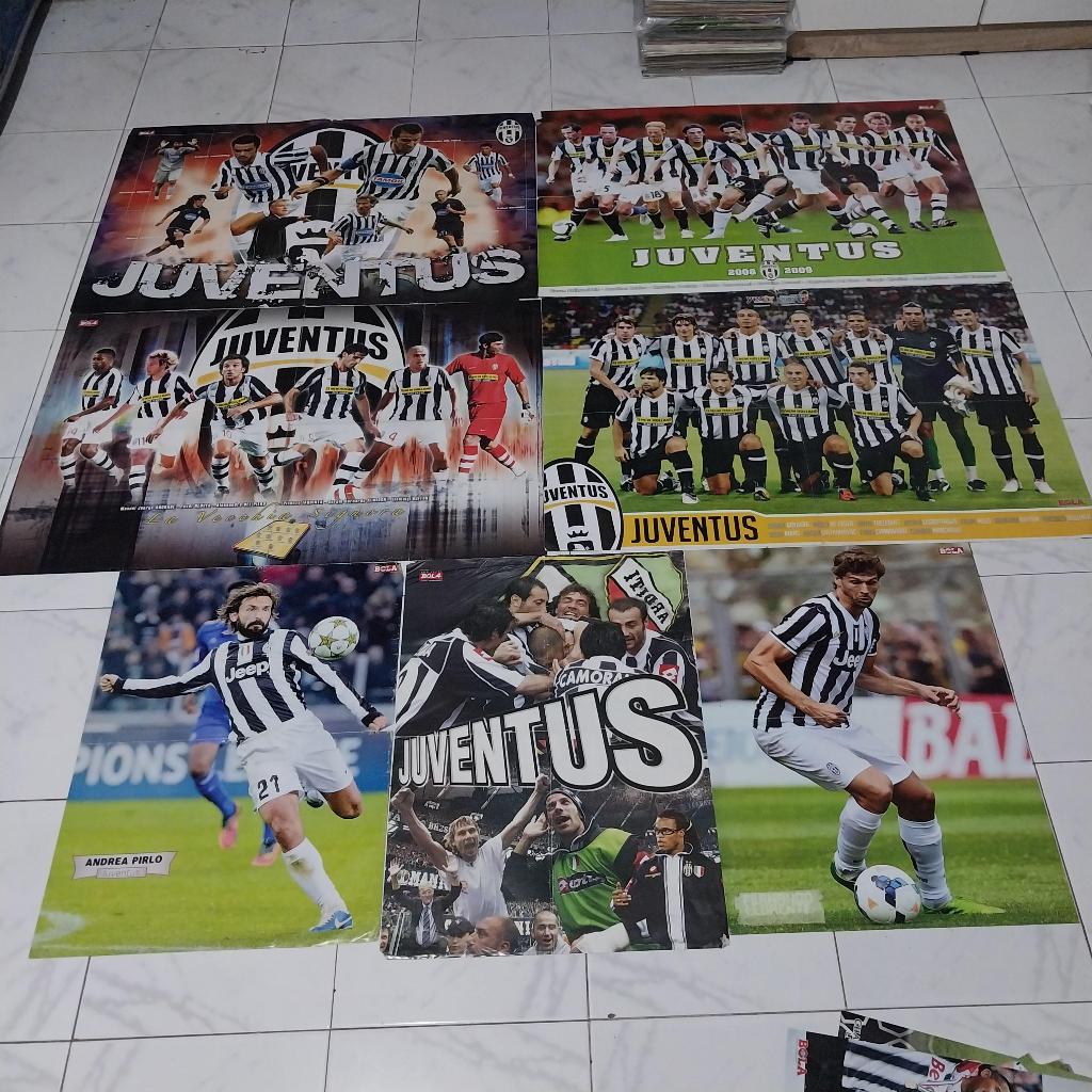 Sepaket 80+ Poster Klub Eropa Cabutan Bola Edisi Poster (Baca Deskripsi)