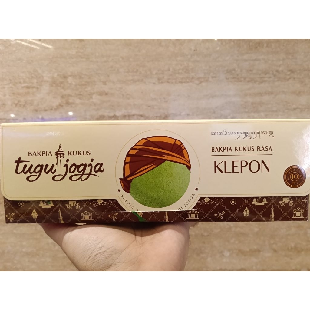 oleh oleh khas bakpia kukus tugu Jogja rasa klepon