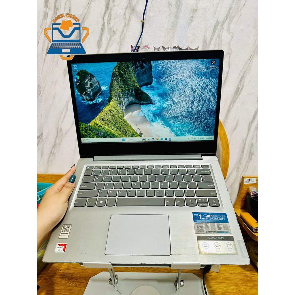 Lenovo S145. Amd A9. ram 8/500+128gb ssd. normal