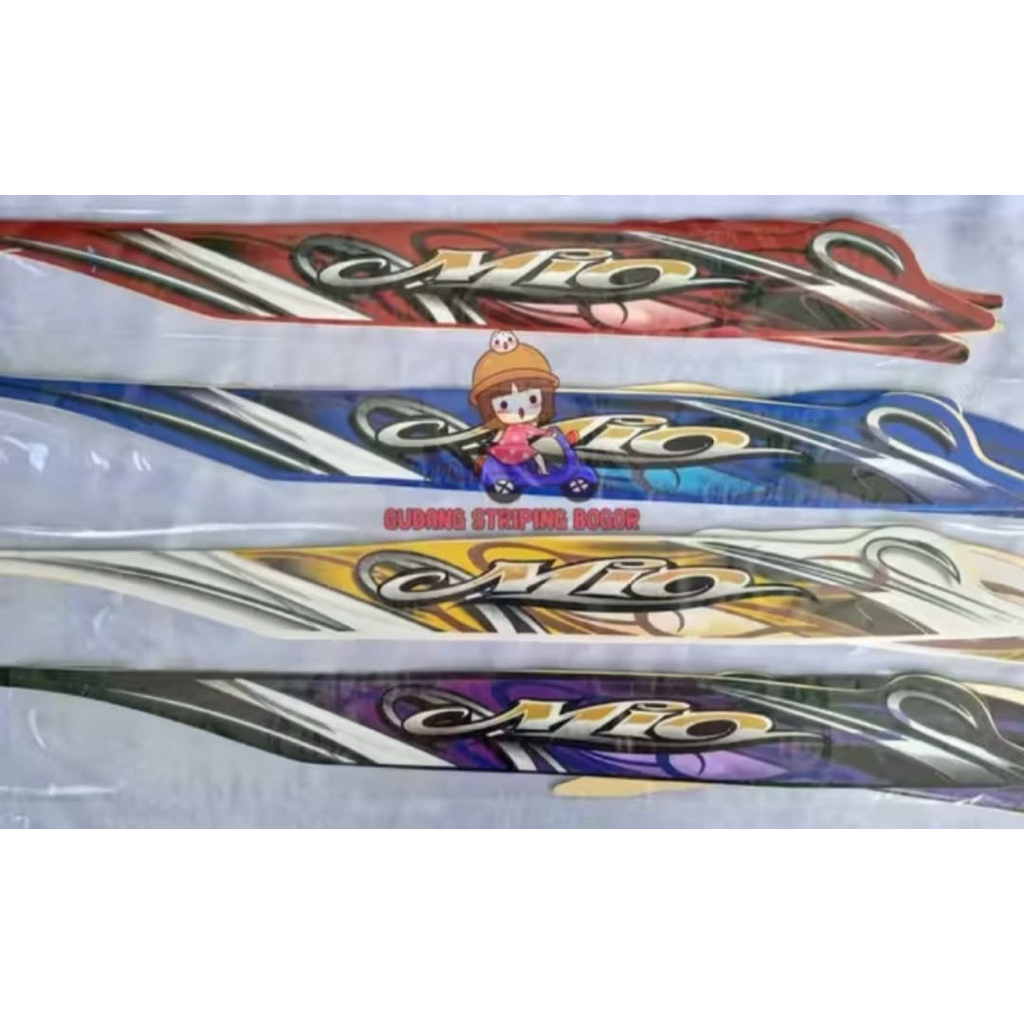 Stiker Striping Body Motor Yamaha Mio Sporty 2010