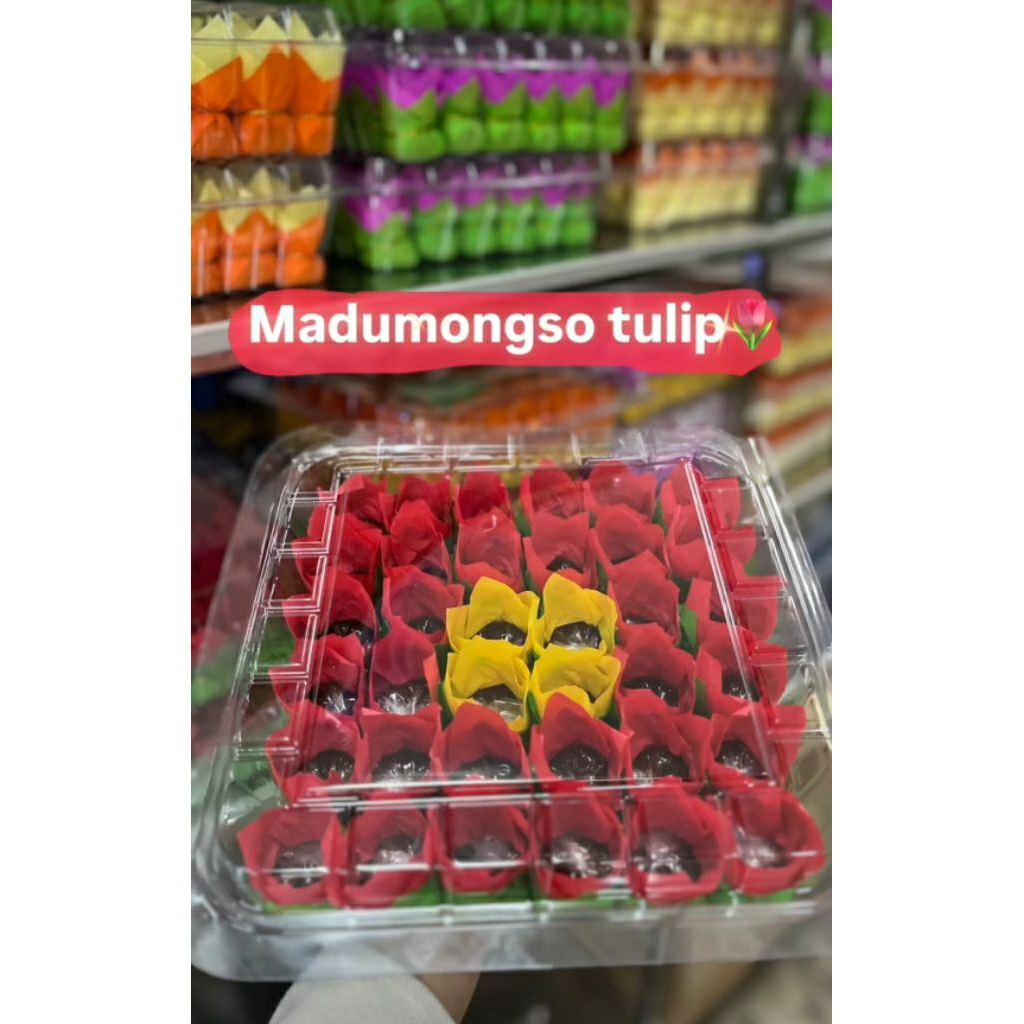Madumongso Kemasan Hias Bunga Tulip - Madumongso Enak Manis Legit