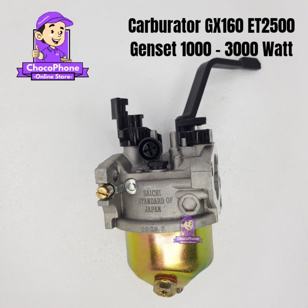 Carburator ET2500 GX160 Carbulator Genset 1000-3000 Watt ET2500 ET2800 ET3000 ET3500 Karburator Carb