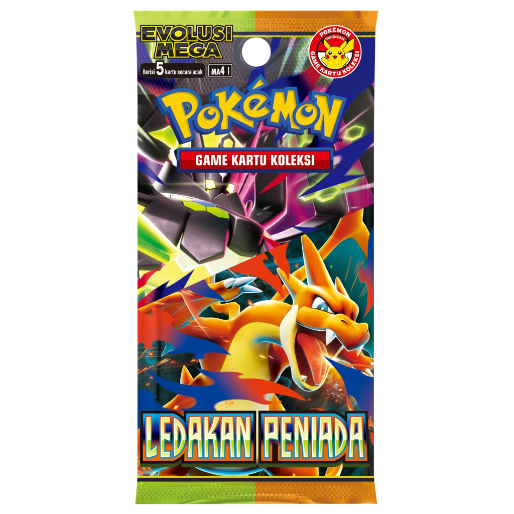 Ledakan Peniada Booster Pack Pokemon TCG Indonesia