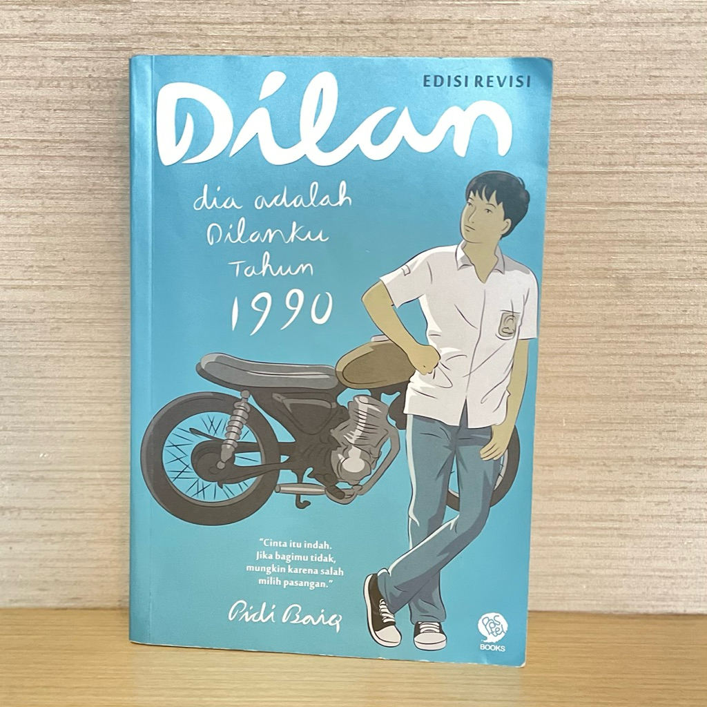 Preloved buku novel Dilan 1990