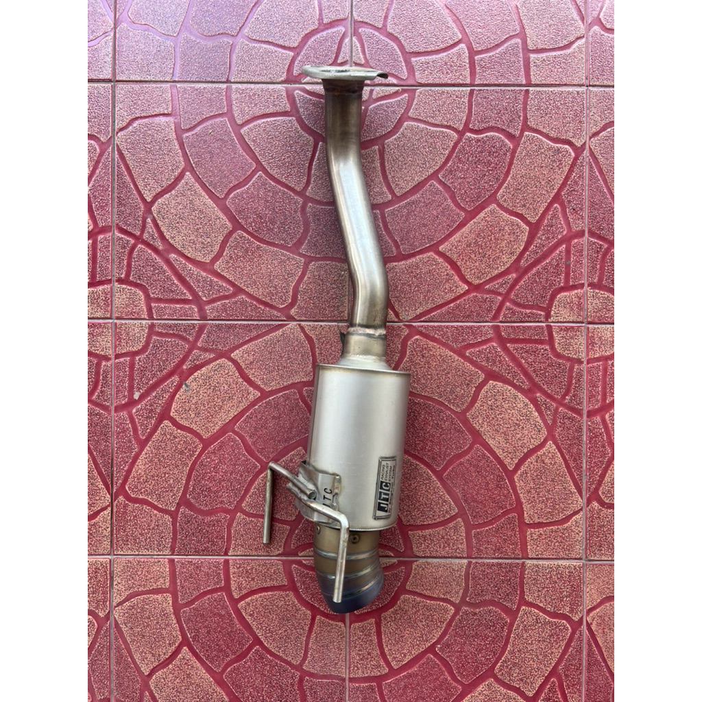 Muffler JTC Titanium Catback Thaniland + Bolt On For Honda Honda Allnew Brio, Brio Old