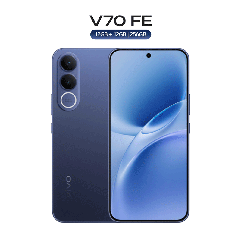 HP VIVO V70 FE 12GB/ 256GB Kamera Jernih Batre Besar Hape Gaming Spek Dewa Garansi Resmi