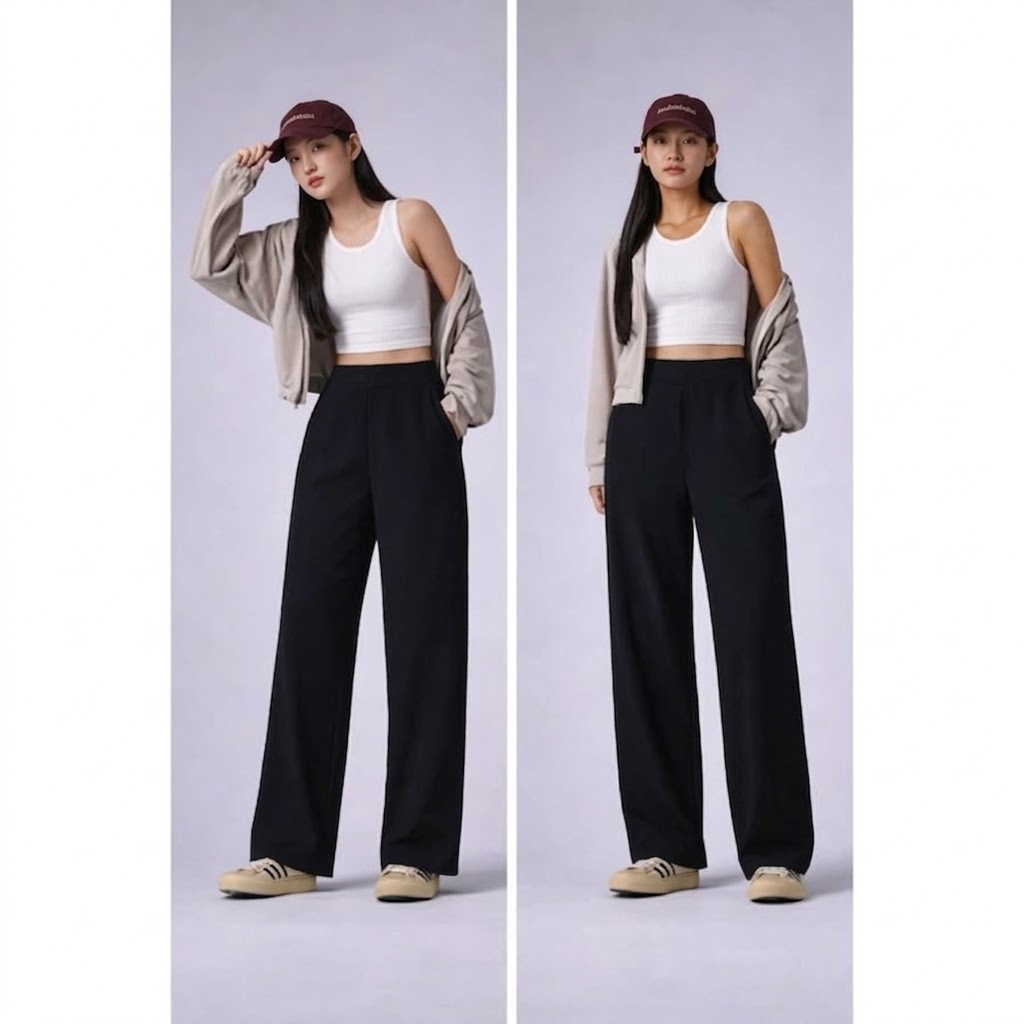 [Minne] Hyesol Kulot Sport Banding Pants STL