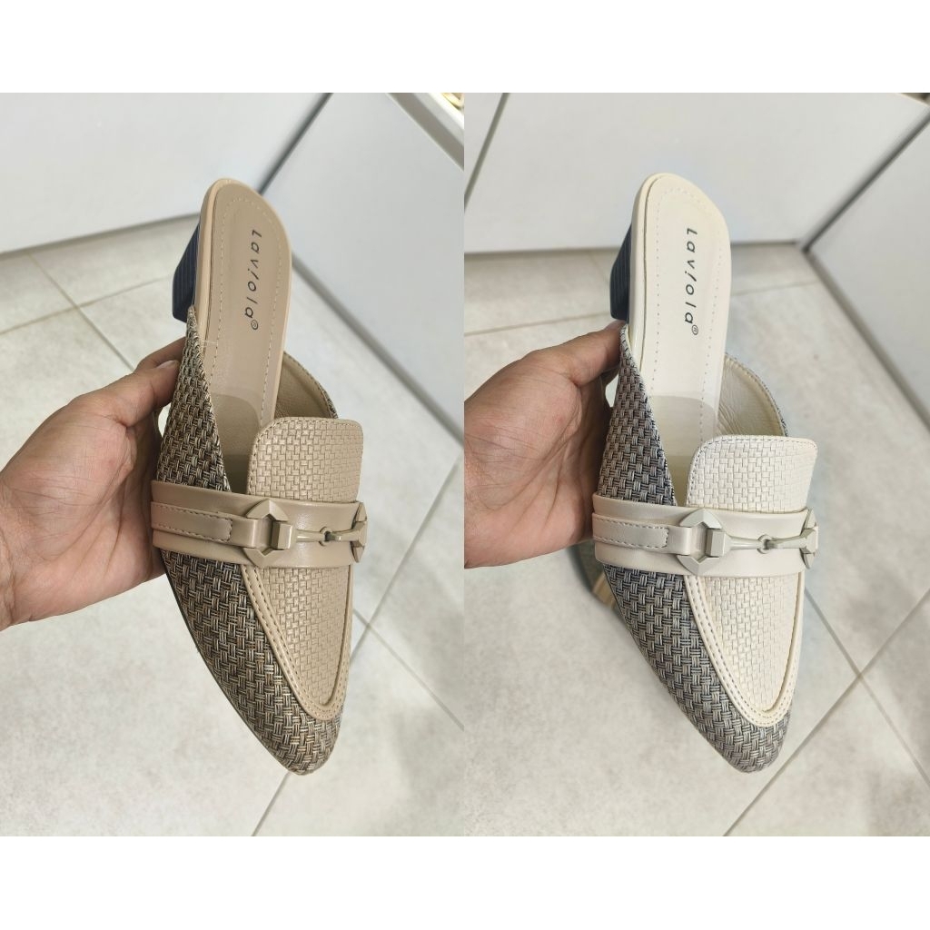 laviola 5324 - sepatu sandal laviola hak 5cm