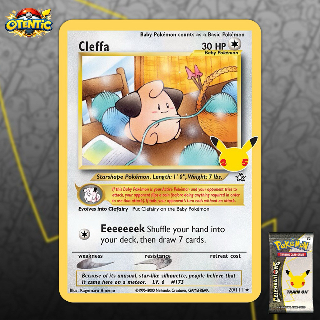 Cleffa – Pokémon TCG 25th Celebrations 20/111