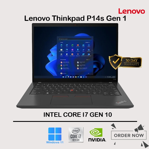 Laptop Lenovo ThinkPad P14s / Core i7 Gen 10 / VGA Quadro P520