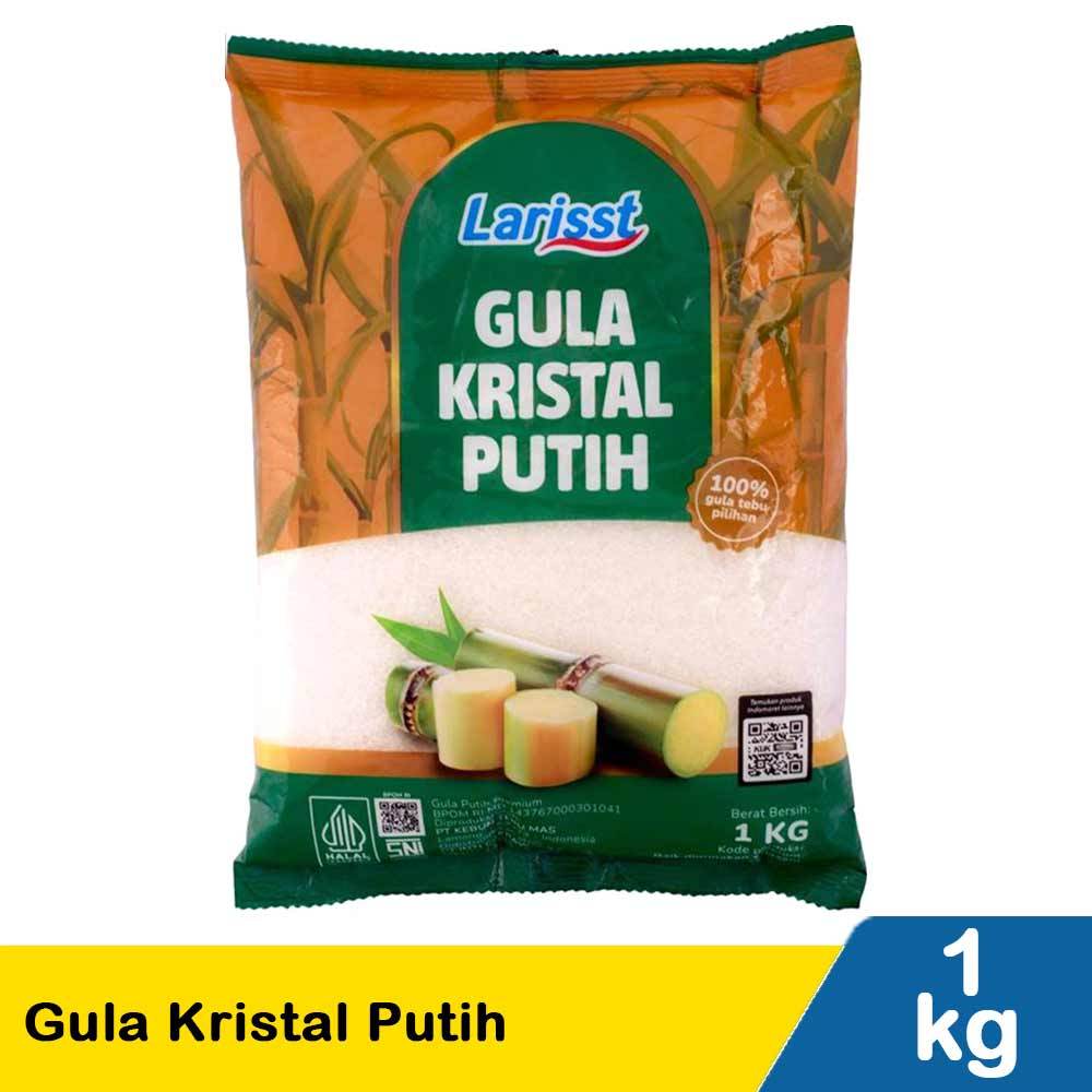 Larisst Gula Kristal Putih 1000 ML ( 1kg  ) -  SURABAYA