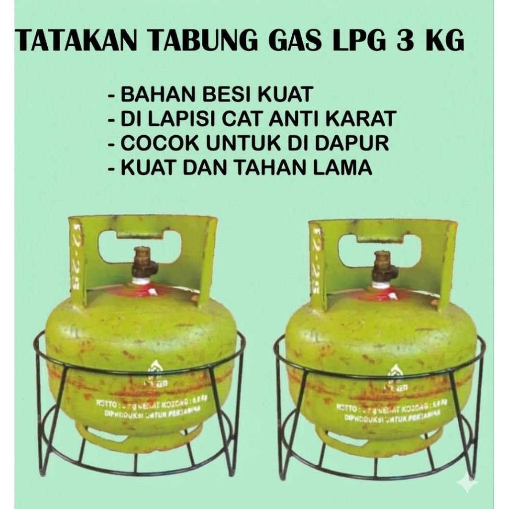 Rak tabung gas 3 kg