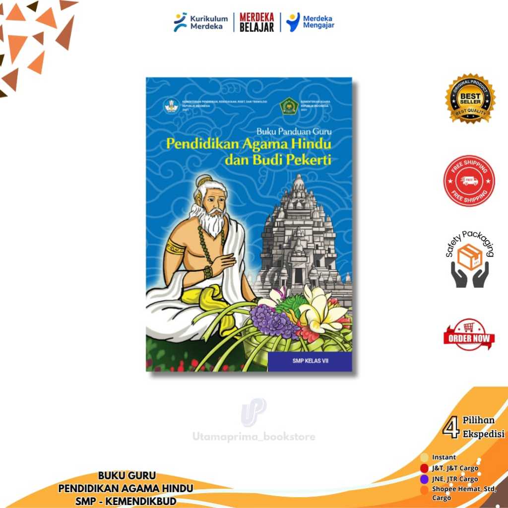 BUKU GURU AGAMA HINDU KURIKULUM PENGGERK-MERDEKA KELAS 7 SMP