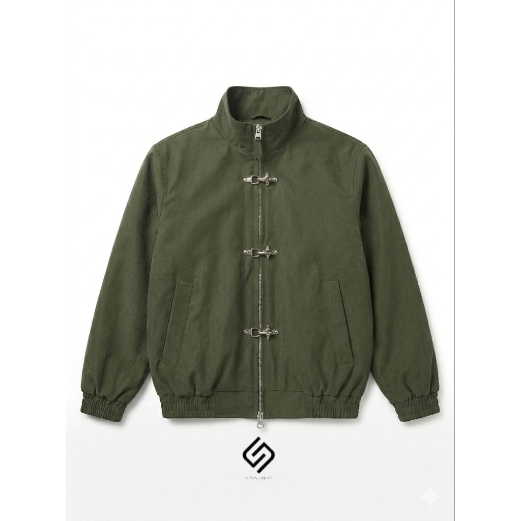 Jaket bomber fireman clasp Sunnyhope/jaket fireman clasp