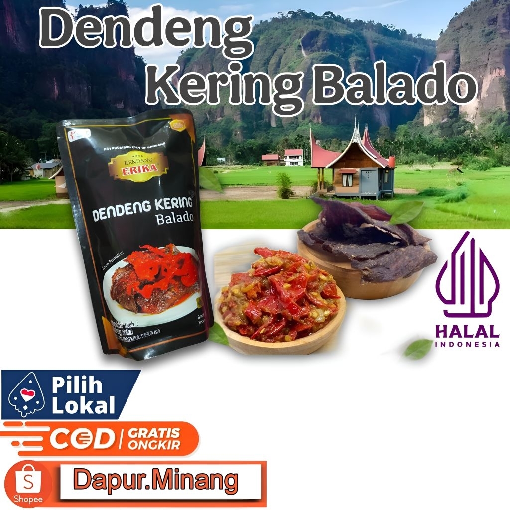 Dendeng Kering Balado / Dendeng Daging Sapi by Erika