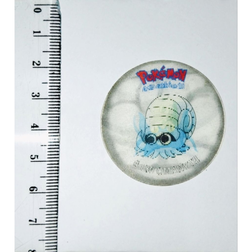 ORI TAZOS POKEMON 3D 2001 TAZOS POKEMON - MEDALION POKEMON LANGKA