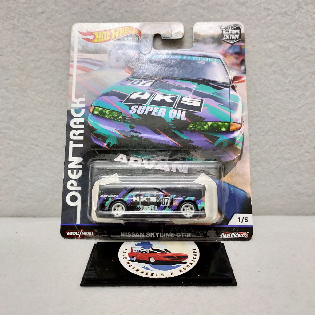 HOTWHEELS NISSAN SKYLINE GTR R32 OPEN TRACK