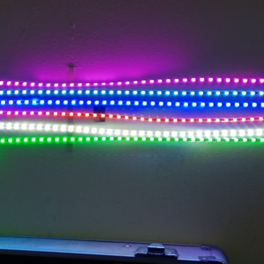 Led Alis strip cumi 45cm Led Plat Nomor Led Cacing waterproof