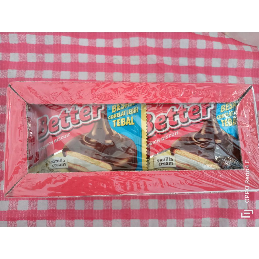better sandwich biscuit vanila/caramel