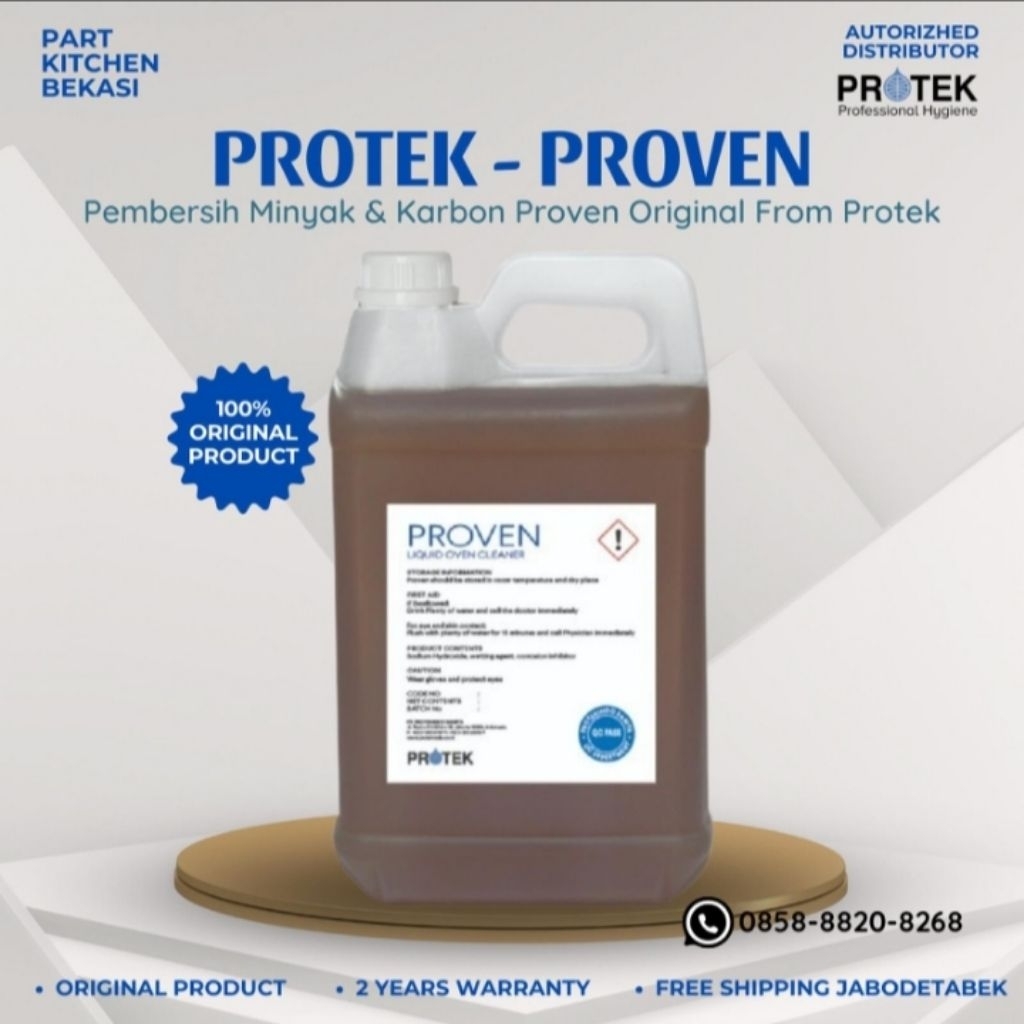 Proven Chemical - Cairan Pembersih Minyak Arang Heavy Duty