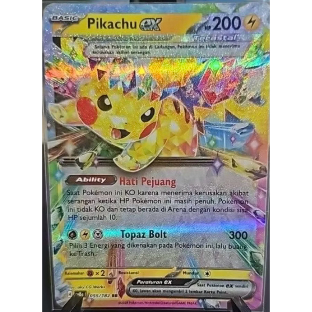 pikachu ex rr