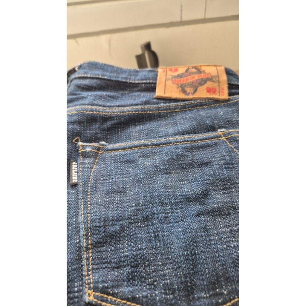 Adelaide Denim Selvedge Queen of Slub 23oz Slim Straight cut