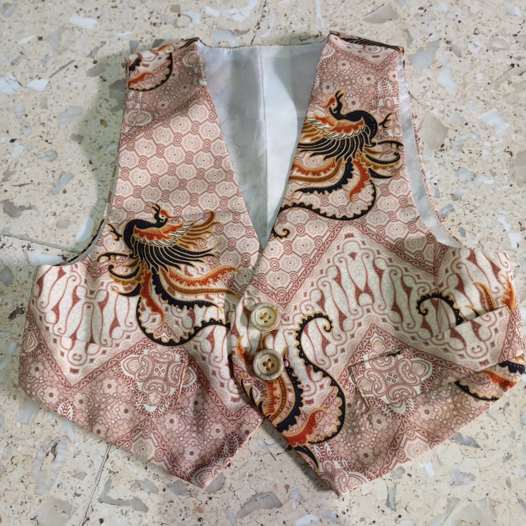 preloved vest batik anak bayi balita murah