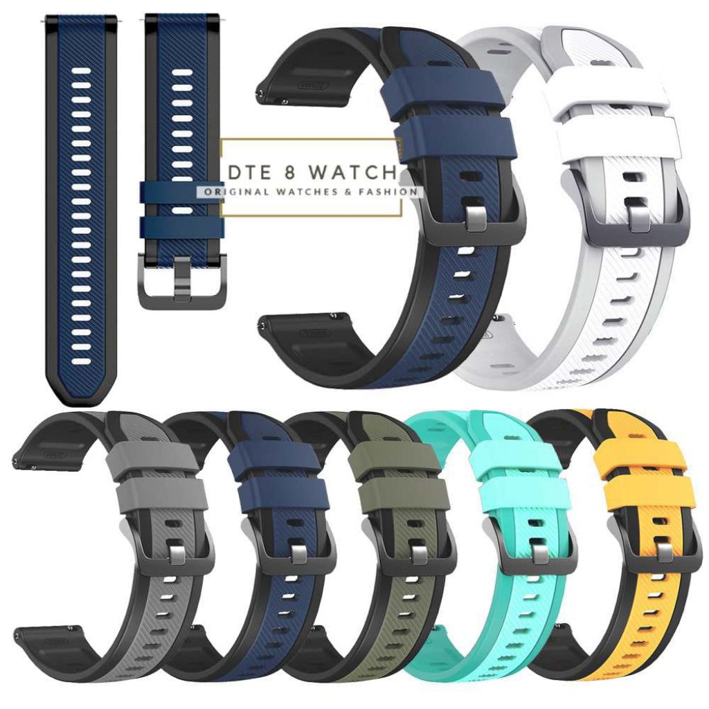 Strap Amazfit GTR 47mm Amazfit GTR 2 GTR 2e Amazfit GTR 3 GTR 3 Pro Amazfit GTR 4 Silikon Rubber 22m