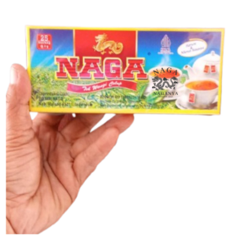 TEH CELUP CAP NAGA - Teh Celup Cap Naga 25 Kantong @2gr - Teh Wangi Celup Cap Naga Halal dan Harum N
