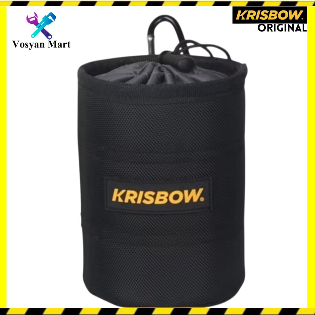 Krisbow Tas Perkakas Bulat - Krisbow Pouch Perkakas Round - Tool Bag Tool Pouch