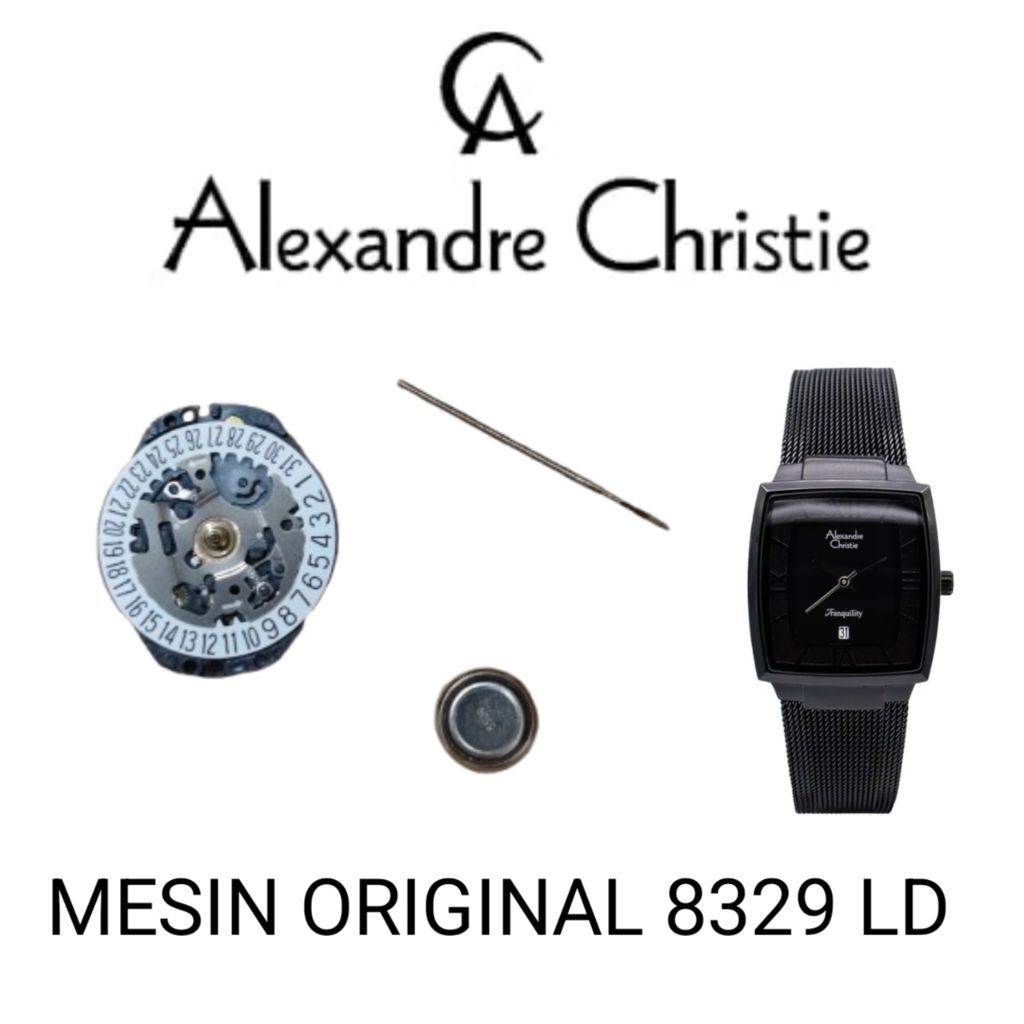 Mesin Alexandre Christie original 8329 LD