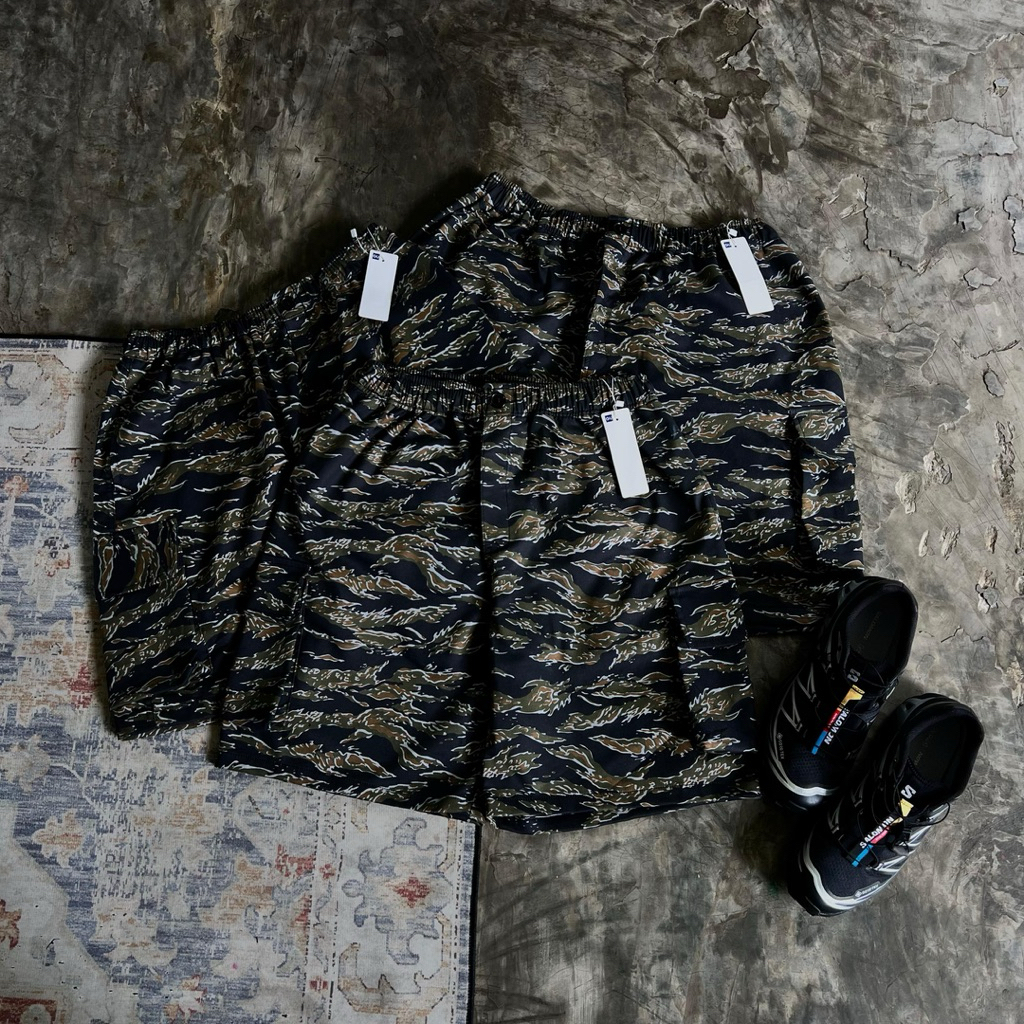 G* by UNQ LONGPANT & SHORTPANT CARGO TIGER CAMO