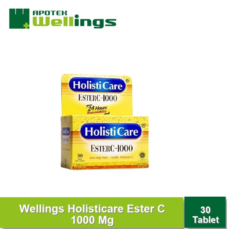 Wellings Holisticare Ester C 1000 Mg 30 Tablet