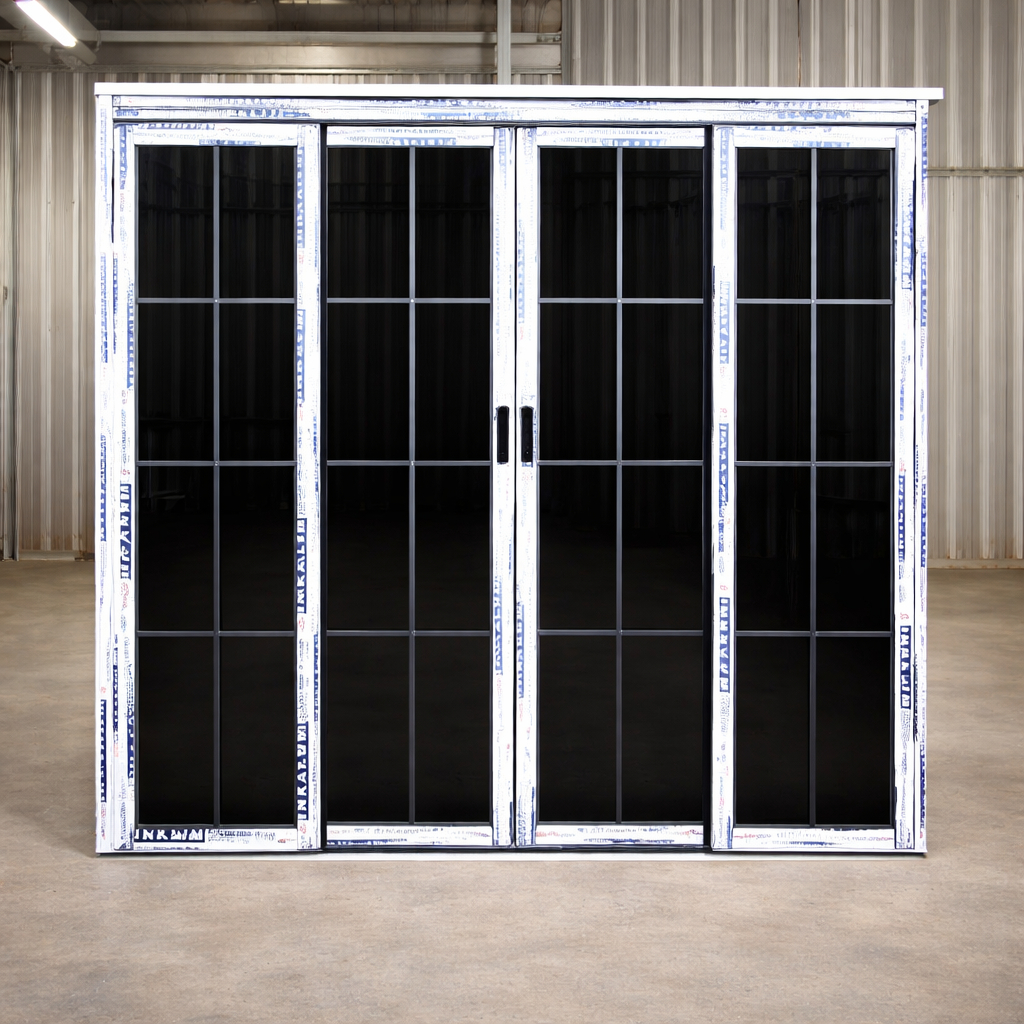 Pintu Aluminium Sliding / Swing Minimalis Kaca | Pintu Geser Aluminium Anti Karat Custom Rumah Kanto