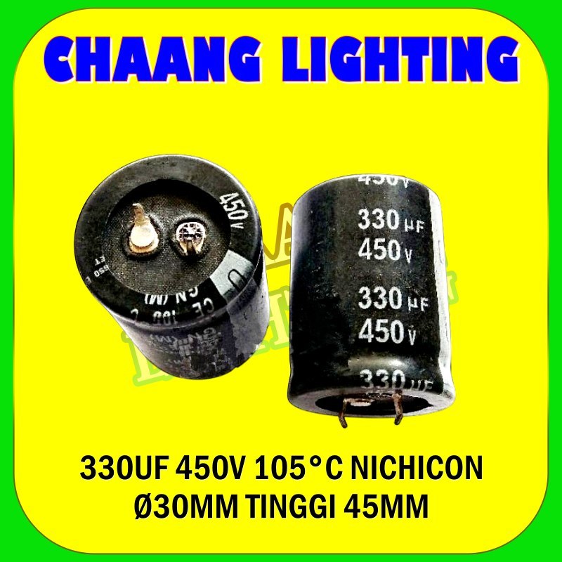 330UF 450V ELCO 330UF 450V KAPASITOR ELKO 330UF 450V CAPASITOR 330UF 450V 105°C ELCO 330UF 450VOLT C