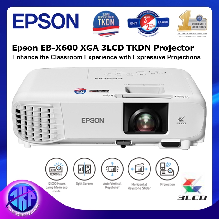 Proyektor Epson X600 XGA 3LCD