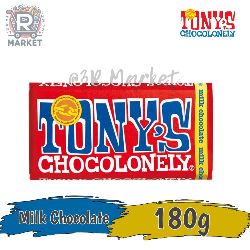 Cokelat Tony's Chocolonely Milk Chocolate Chocolate Bar