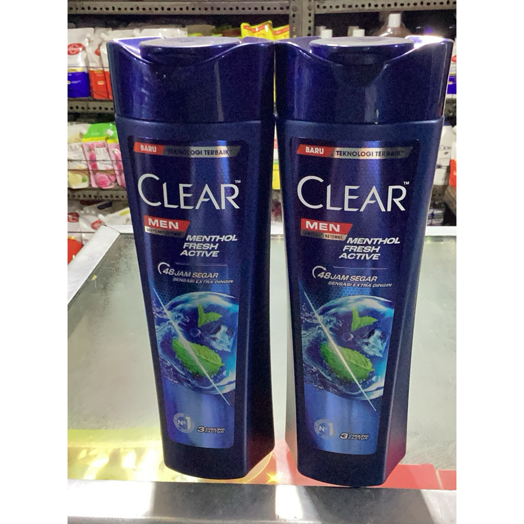 clear shampoo men mentol 300 ml