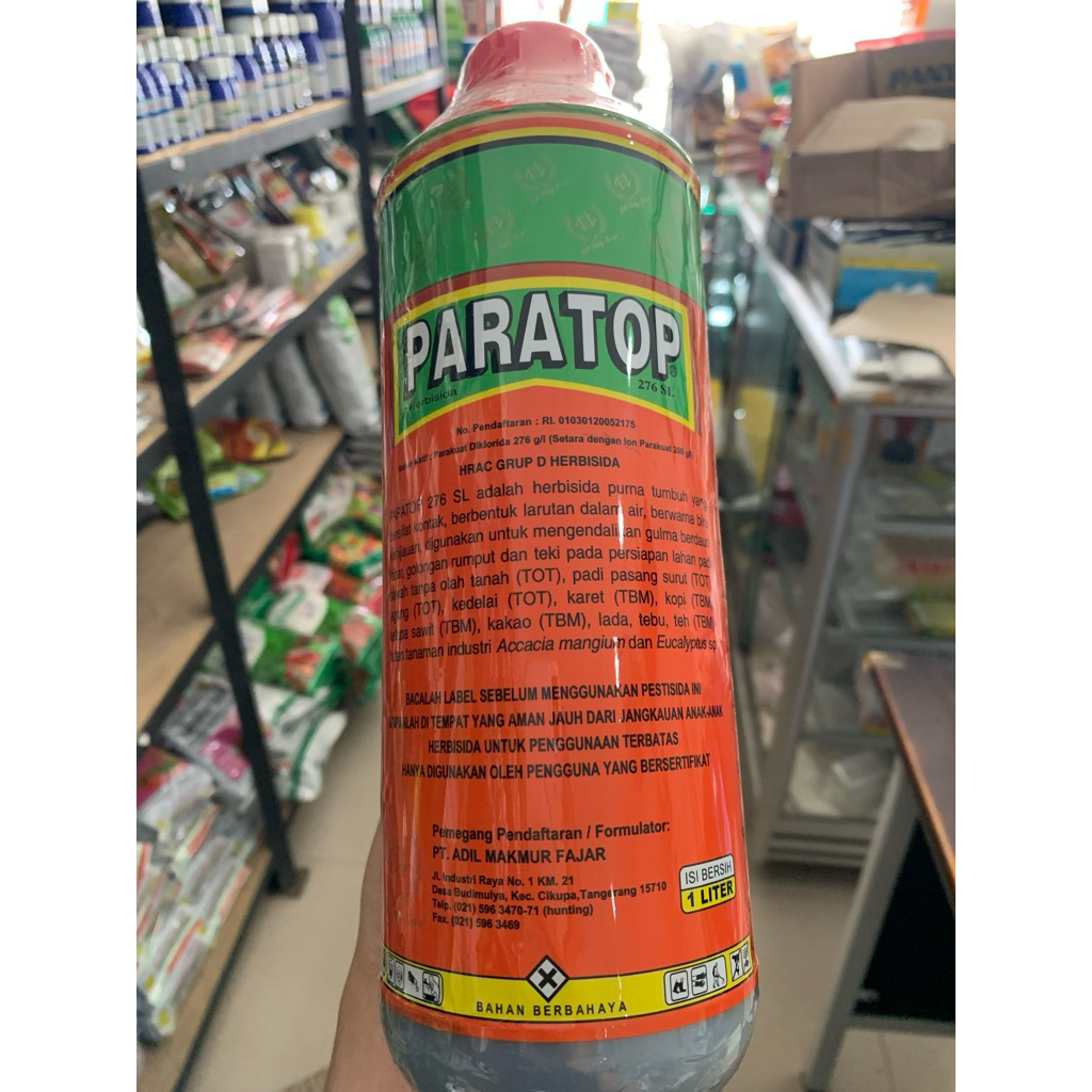 PARATOP 276 SL 1 Liter - Herbisida Pembakar Paratop 276 SL