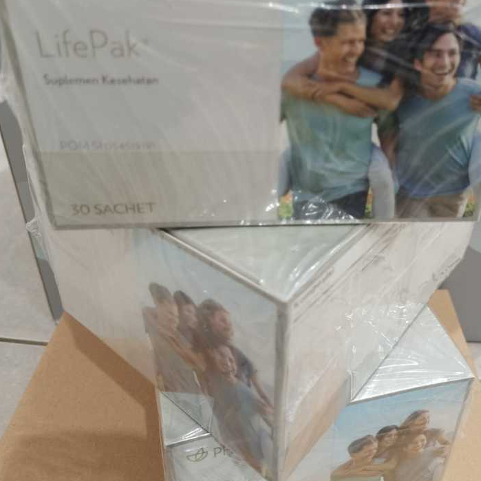 1 BOX LIFEPAK LIFE PAK LIFE PACK ORIGINAL PHARMANEX 30 SACHET