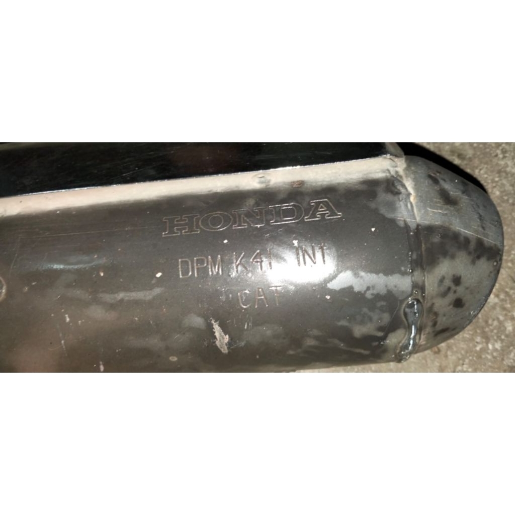 Knalpot Supra 125 fi original