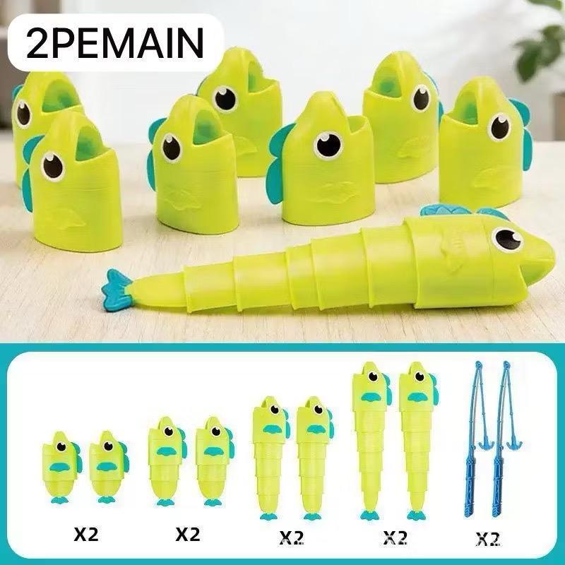 MAINAN  BATTLE FAMILY/TEMAN/SAUDARA GAME PK PANCINGAN IKAN TERPANJANG 2PEMAIN IKAN TERBESAR