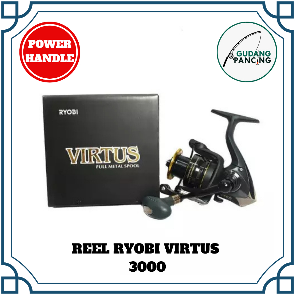 Reel Pancing Ryobi Virtus 3000 Power Handle