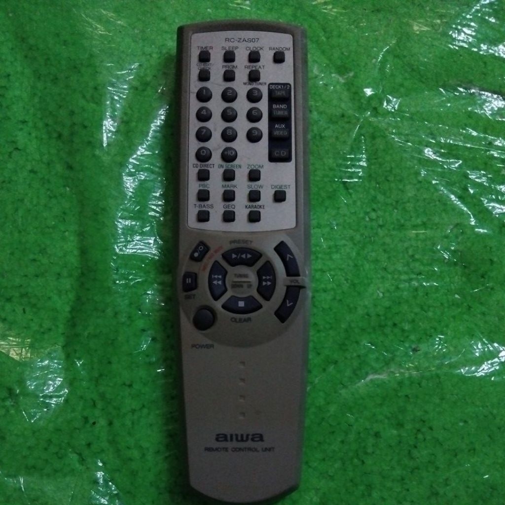 REMOTE TAPE COMPO AIWA RC-ZAS07