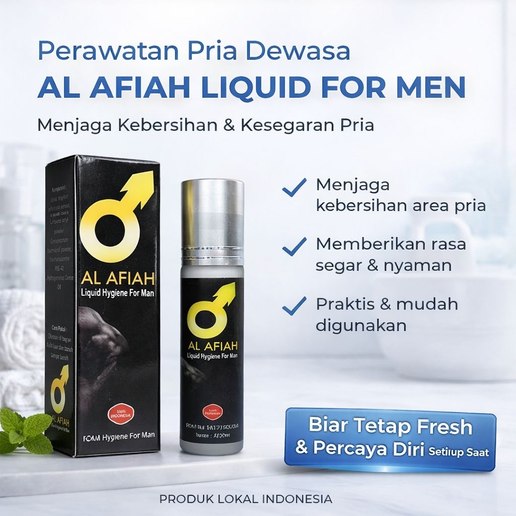 Al Afiah Liquid For Men Herbal Pembesaar Peeniisss Obat Kuat TahanLama Perawatan Pria Dewasa Praktis